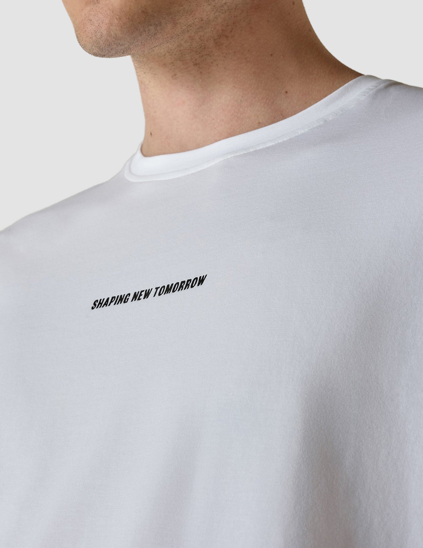 Supima Autograph Long-Sleeved T-Shirt White